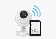Samsung Wireless Outdoor Home Security Camera: SNH-E6440BN