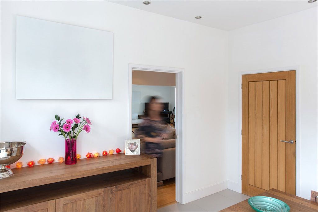 Woonkamer infraroodverwarming met thermostaat | SmartHomeSupply Woonkamer infraroodverwarming met thermostaat | SmartHomeSupply