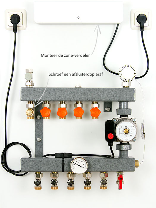 Op de een of andere manier Concurrenten Faeröer Vloerverwarming zoneregelaar | SmartHomeSupply