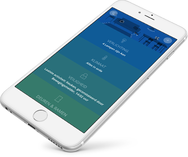 Bedien je huis met een app