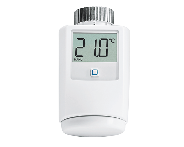 Een slimme thermostaatknop is digitaal en kan de hoeveelheid water die naar de radiator stroomt zeer nauwkeurig regelen. Een slimme thermostaatknop is digitaal en kan de hoeveelheid water die naar de radiator stroomt zeer nauwkeurig regelen.