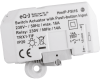 De module is uitgerust met een input die gebruikt kan worden om een standaard 230V schakelaar of drukknop aan te sluiten. De module kan bediend worden met de aangesloten schakelaar of drukknop, met andere Homematic IP apparaten of via de Homematic IP app.