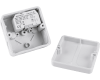 De afmetingen van de module zijn 5,4 x 4,1 x 3,3 cm (B x H x D). De module past in ronde inbouwdozen en in vierkante verdeeldozen. De module wordt toegevoegd aan het Homematic IP systeem via het Access Point. Dit is de hub van het Homematic IP systeem.