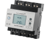 De Homematic IP Wired 4 kanaals zonwering actor wordt aangestuurd door het Homematic IP Wired bus-systeem en kan met elk kanaal een motor tot maximaal 500 Watt / 2,2 Ampere schakelen. Het display toont de actuele status van elk kanaal.