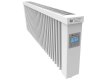 Thermify liggende elektrische radiator 1200 watt, met ingebouwde thermostaat. Geschikt voor ruimtes tot 29 m3 in een slecht geïsoleerde woning tot bouwjaar 1975 met energielabel D of lager, of 40 m3 in een matig geïsoleerde woning tot bouwjaar 2005 met energielabel C, of 55 m3 in een goed geïsoleerd woning tot bouwjaar 2021 met energielabel B of hoger.