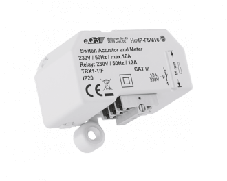 De schakel module kan tot maximaal 2760 Watt belast worden (12A).