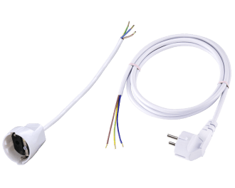 De aansluitkabel set voor de Homematic IP zoneregelaar module bevat alle benodigde kabels om de zoneregelaar en de pomp van de vloerverwarming verdeler professioneel aan te sluiten.