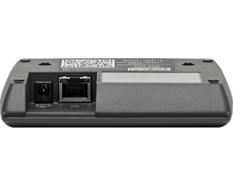 Het Access Point wordt aangesloten op modem/router met een meegeleverde netwerkkabel. De benodige 5V-voeding wordt standaard meegeleverd.