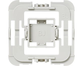 Met deze Busch Jaeger wipvlak adapter kunnen Busch Jaeger wipvlakken en afdekramen uit de serie Duro 2000 SI en SI Linear, Reflex SI en SI Linear, Carat, Future Linear, Solo, Axcent, Dynasty, Alpha en Balance SI toegepast worden op Homematic IP schakelaars en dimmers.