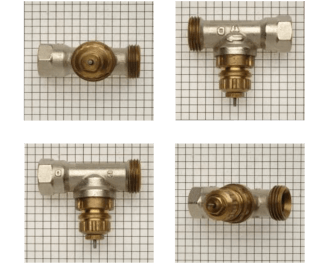 De afsluiter adapter set is geschikt voor Danfoss RA afsluiters. Dit zijn foto's van Danfoss RA afsluiters. 