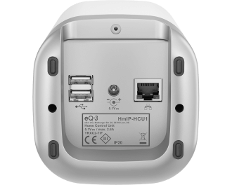 De Home Control Unit is voorzien van 2 USB poorten. Deze zijn geschikt voor dataopslag, via een meegeleverde USB data stick, en voor uitbreidingen van (toekomstige) functies. 