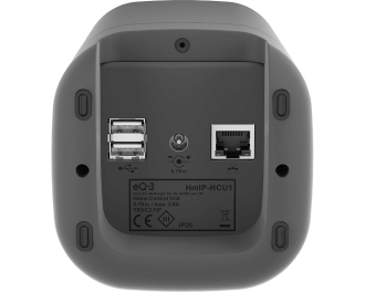 De Home Control Unit is voorzien van 2 USB poorten. Deze zijn geschikt voor dataopslag, via een meegeleverde USB data stick, en voor uitbreidingen van (toekomstige) functies. 
