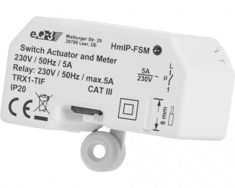 De 1150 Watt schakel module is geschikt voor elektrabedrading met een vaste kern tot 1,5 mm2. Draden van 2,5 mm2 kunnen alleen toegepast worden met een los mee te bestellen adapterset van 2,5 naar 1,5 mm2.