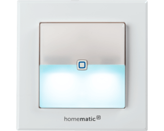 Bij gebruik als eco-knop kan de signaallamp groen oplichten als er op de knop gedrukt wordt en het hele huis in de verlaagde temperatuur stand gaat. 