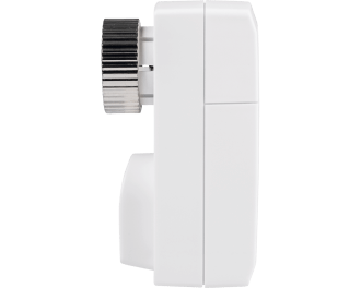 De thermostaatknop is voorzien van een metalen M30 x 1,5mm schroef, geschikt voor standaard afsluiters. Adapters voor Danfoss RA, RAV en RAVL afsluiters worden meegeleverd.