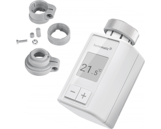 De thermostaatknop is eenvoudig te installeren en past op standaard M30 afsluiters. Met de meegeleverde adapters past de thermostaatknop ook op Danfoss RA, RAV en RAVL afsluiters.