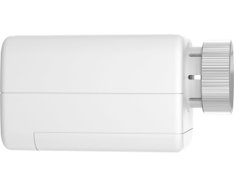 De slimme thermostaatknop flex is 35% kleiner dan de normale Homematic IP slimme thermostaatknop van € 49,95.