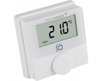 In dit voorbeeld is het montagevlak gecombineerd met een Homematic IP thermostaat.