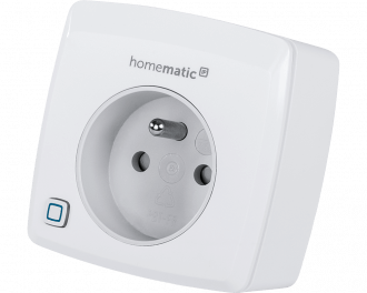 De stekkerschakelaar heeft een ingebouwde signaalversterker voor het Homematic IP systeem. Versterking van het signaal kan geactiveerd worden via de Homematic IP app.