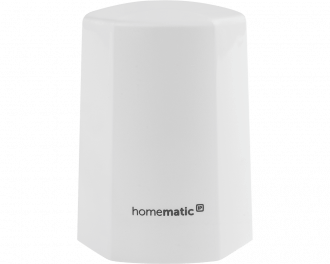 De temperatuur en luchtvochtigheid sensor wordt toegevoegd aan het systeem via het Access Point. Dit is de hub van het Homematic IP systeem.