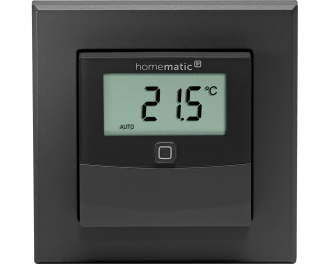 De sensor is draadloos en stuurt Homematic IP thermostaatknoppen, zoneregelaars en schakelaars voor elektrische verwarmingen aan.