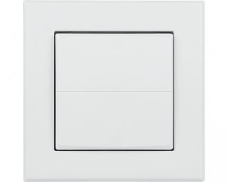 Het wipvlak is geschikt voor Homematic IP draadloze drukknop voor merk-wipvlak (HmIP-BRC2).