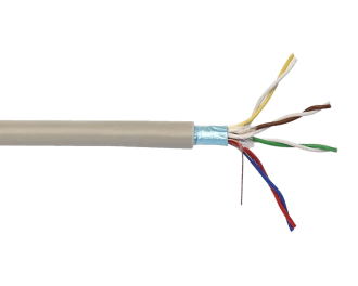 Professionele 8 aderige / 4 aderparen JY(ST)Y 4x2x0.5 buskabel voor Homematic IP Wired. Draadoppervlak 0,5 mm2. Draaddiameter 0,8 mm.