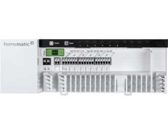 De zoneregelaar heeft 8 aansluitingen voor maximaal 8 vloerverwarming groepen en 1 aansluiting voor de circulatiepomp van de vloerverwarming verdeler. Een aansluitkabel set met stroomkabel en bedraad stopcontact voor de pomp dient los besteld te worden.