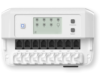 Proportioneel betekent dat de vloerverwarming traploos tussen 0% en 100%  aangestuurd kan worden. De zoneregelaar wordt aangestuurd door draadloze Homematic IP thermostaten en temperatuursensoren in verschillende kamers in huis.