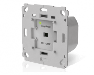 De SmartHome Rolluikschakelaar is een slimme inbouw schakelaar voor rolluiken, zonweringen, zonneschermen en screens. Draadloos te bedienen