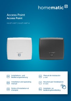 Handleiding van Homematic IP Access Point