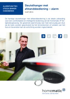 Datasheet van Homematic IP Alarm sleutelhanger afstandsbediening