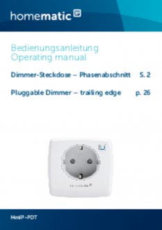 Handleiding van Homematic IP Stekkerdimmer