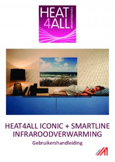 Handleiding van Heat4All Basic infraroodverwarming 700 Watt
