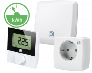 Alpha IP slimme elektrische verwarming pakket Alpha IP slimme thermostaatknoppen pakket