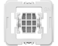 Met deze nieuwe generatie Gira wipvlak adapter kunnen nieuwe generatie Gira wipvlakken en afdekramen toegepast worden op Homematic IP schakelaars en dimmers.