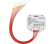 De zesvoudige Homematic IP input module maakt standaard schakelaars of drukknoppen slim.