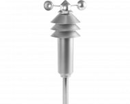 Het Homematic IP weerstation basis meet temperatuur, luchtvochtigheid, windsnelheid, zonlicht sterkte en het aantal zonuren per dag.